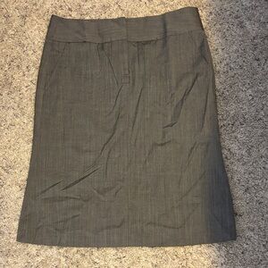 Theory Charcoal Pencil Skirt for a slim human body -size 8